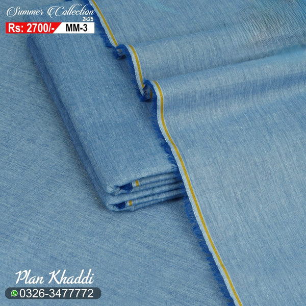 Handmade Khaddi Blue